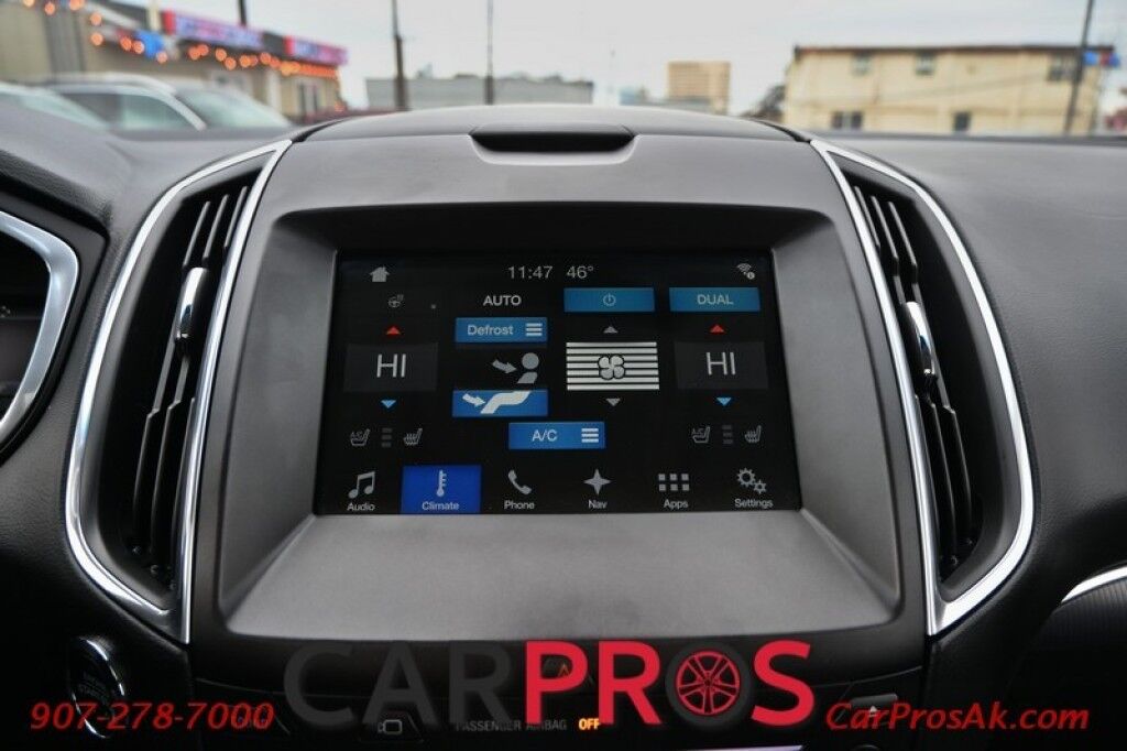 2017 Ford Edge Titanium - AWD - Power Heated/Cooled Leather Seats - 2nd Row Heated Seats - Heated Steering Wheel - Keyless Entry w/ Push To Start - Remote Start - NAV - Bluetooth - Panoramic Sunroof - Block Heater Anchorage AK