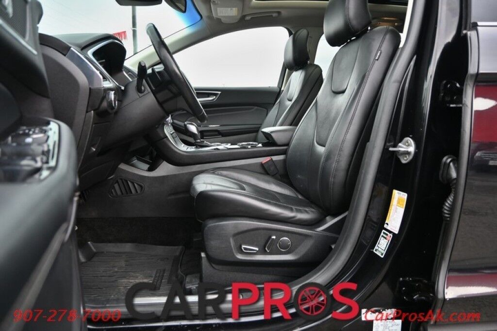 2017 Ford Edge Titanium - AWD - Power Heated/Cooled Leather Seats - 2nd Row Heated Seats - Heated Steering Wheel - Keyless Entry w/ Push To Start - Remote Start - NAV - Bluetooth - Panoramic Sunroof - Block Heater Anchorage AK