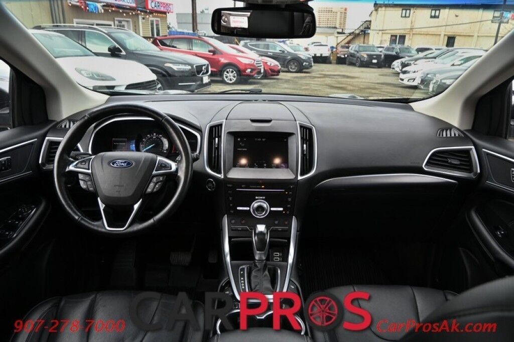 2017 Ford Edge Titanium - AWD - Power Heated/Cooled Leather Seats - 2nd Row Heated Seats - Heated Steering Wheel - Keyless Entry w/ Push To Start - Remote Start - NAV - Bluetooth - Panoramic Sunroof - Block Heater Anchorage AK