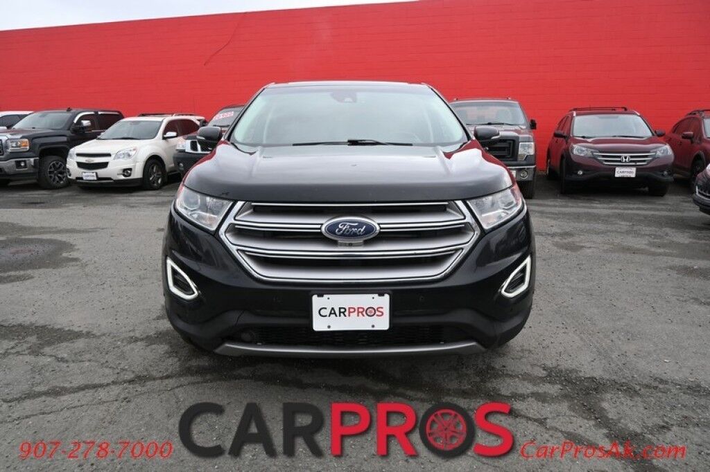 2017 Ford Edge Titanium - AWD - Power Heated/Cooled Leather Seats - 2nd Row Heated Seats - Heated Steering Wheel - Keyless Entry w/ Push To Start - Remote Start - NAV - Bluetooth - Panoramic Sunroof - Block Heater