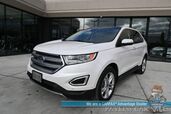 2017 Ford Edge Titanium / AWD / Auto Start / Power Heated & Cooled Leather Seats / NAV / Pano Sunroof / Sony Speakers / Lane Departure & Blind Spot Alert / Apple CarPlay & Android Auto / Back Up Cam / Block Heater / 27 MPG 2017 Ford Edge Titanium / AWD / Auto Start / Power Heated & Cooled Leather Seats / NAV / Pano Sunroof / Sony Speakers / Lane Departure & Blind Spot Alert / Apple CarPlay & Android Auto / Back Up Cam / Block Heater / 27 MPG