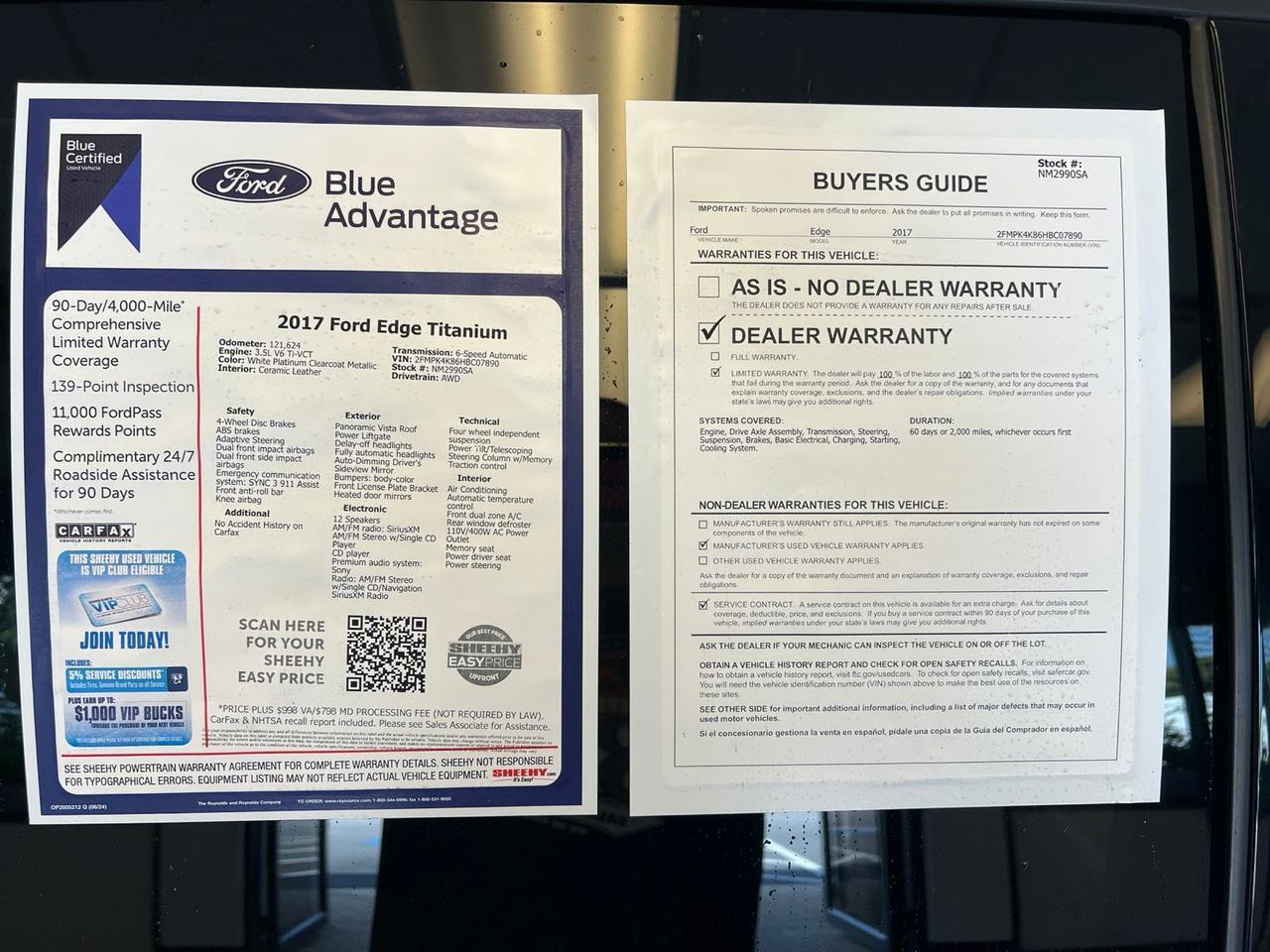 2017 Ford Edge Titanium Richmond VA