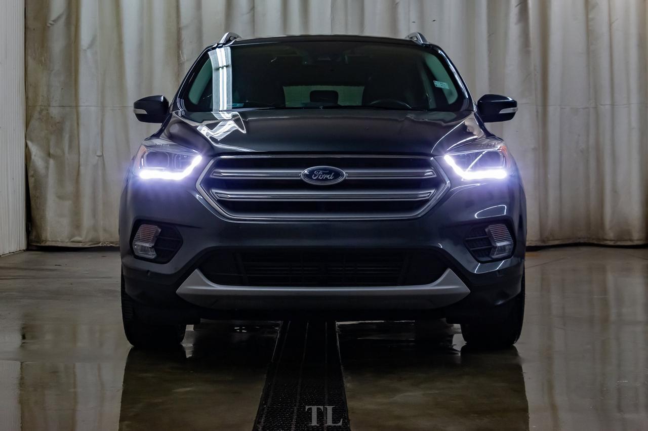 2017 Ford Escape AWD Titanium Leather Roof Nav BCam Red Deer AB