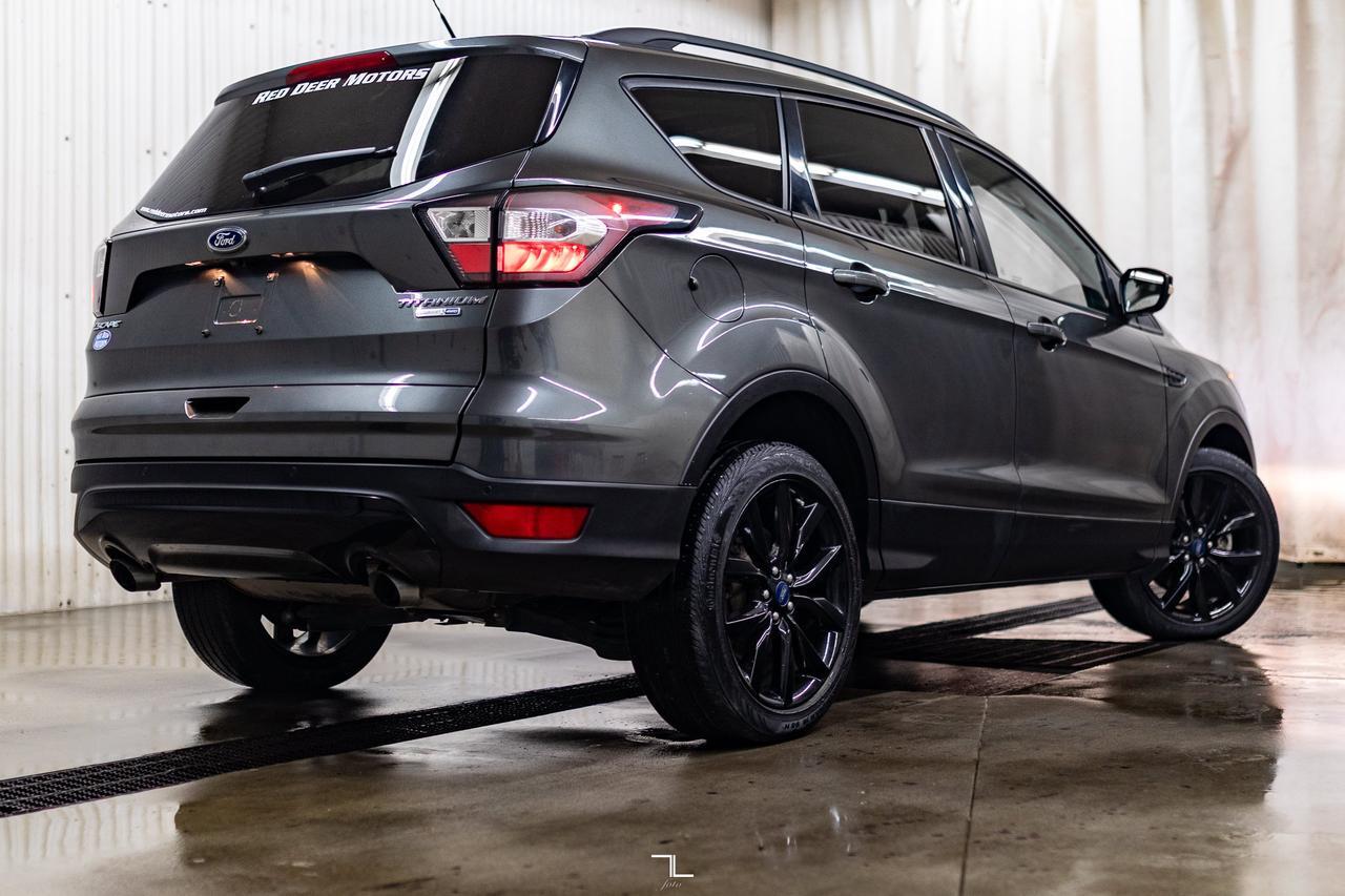 2017 Ford Escape AWD Titanium Nav Roof BCam Red Deer AB