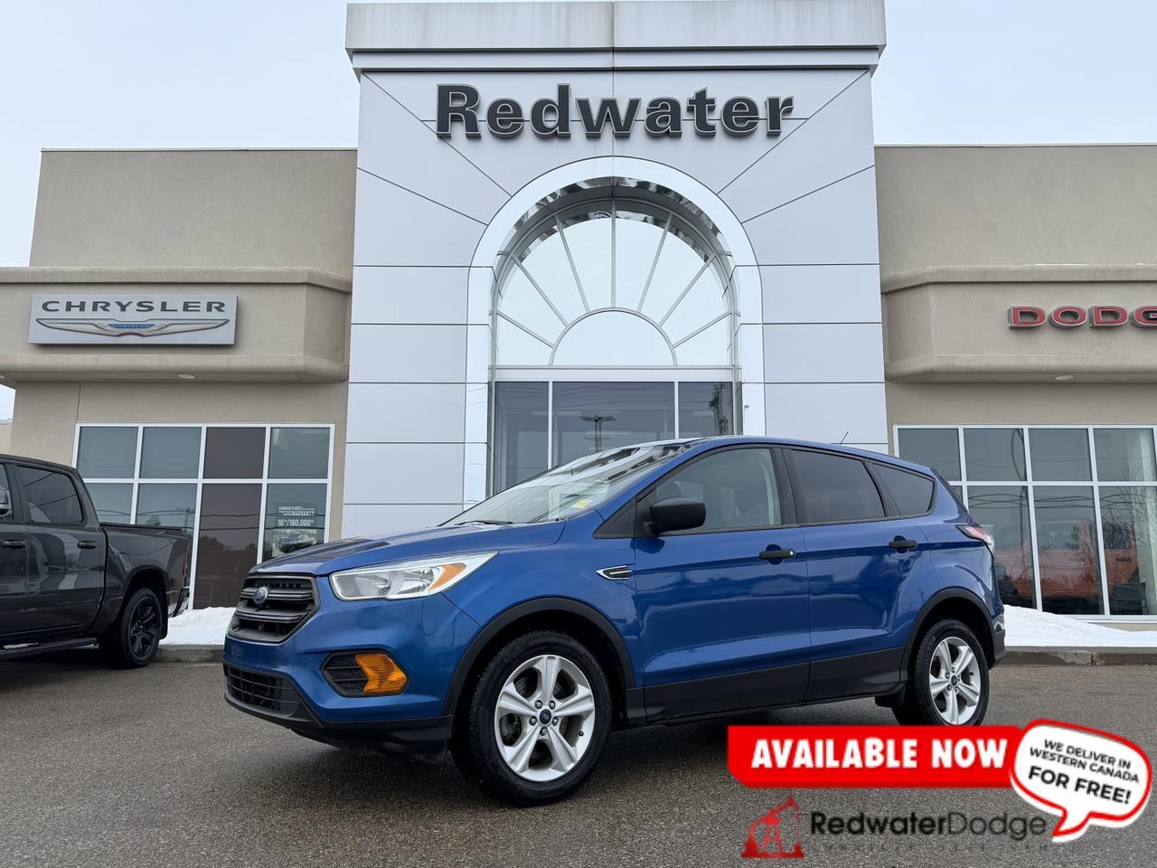 2017 Ford Escape S 4WD | EcoBoost Turbo | Rearview Camera | Bluetooth | Keyless Entry | SYNC Redwater AB