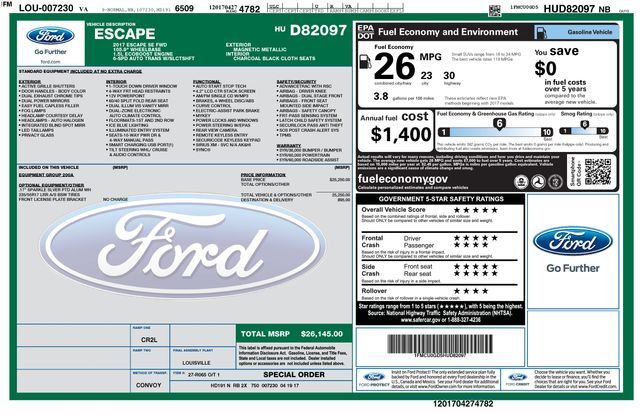 2017 Ford Escape SE Raleigh NC