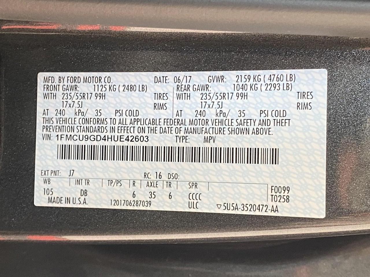 2017 Ford Escape SE Richmond Hill NY