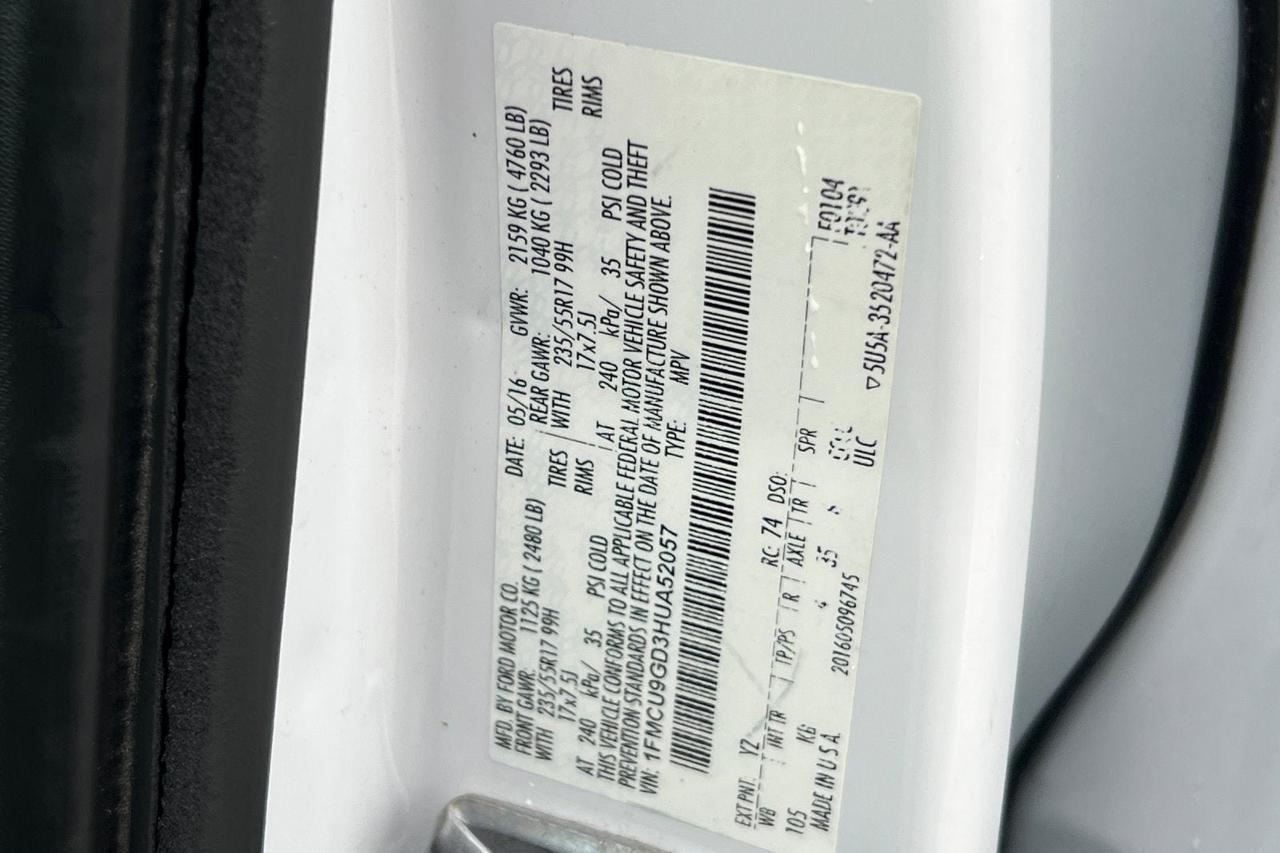 2017 Ford Escape SE Roseville CA