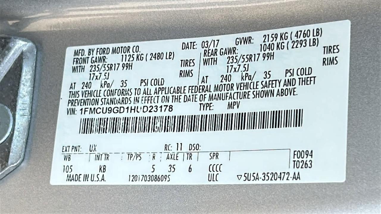 2017 Ford Escape SE Marlborough MA