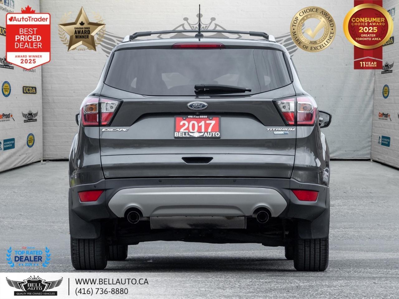 2017 Ford Escape Titanium | NAVI | B.CAM | PANO | HTD LTHR SEATS | NOACCIDENT Toronto ON
