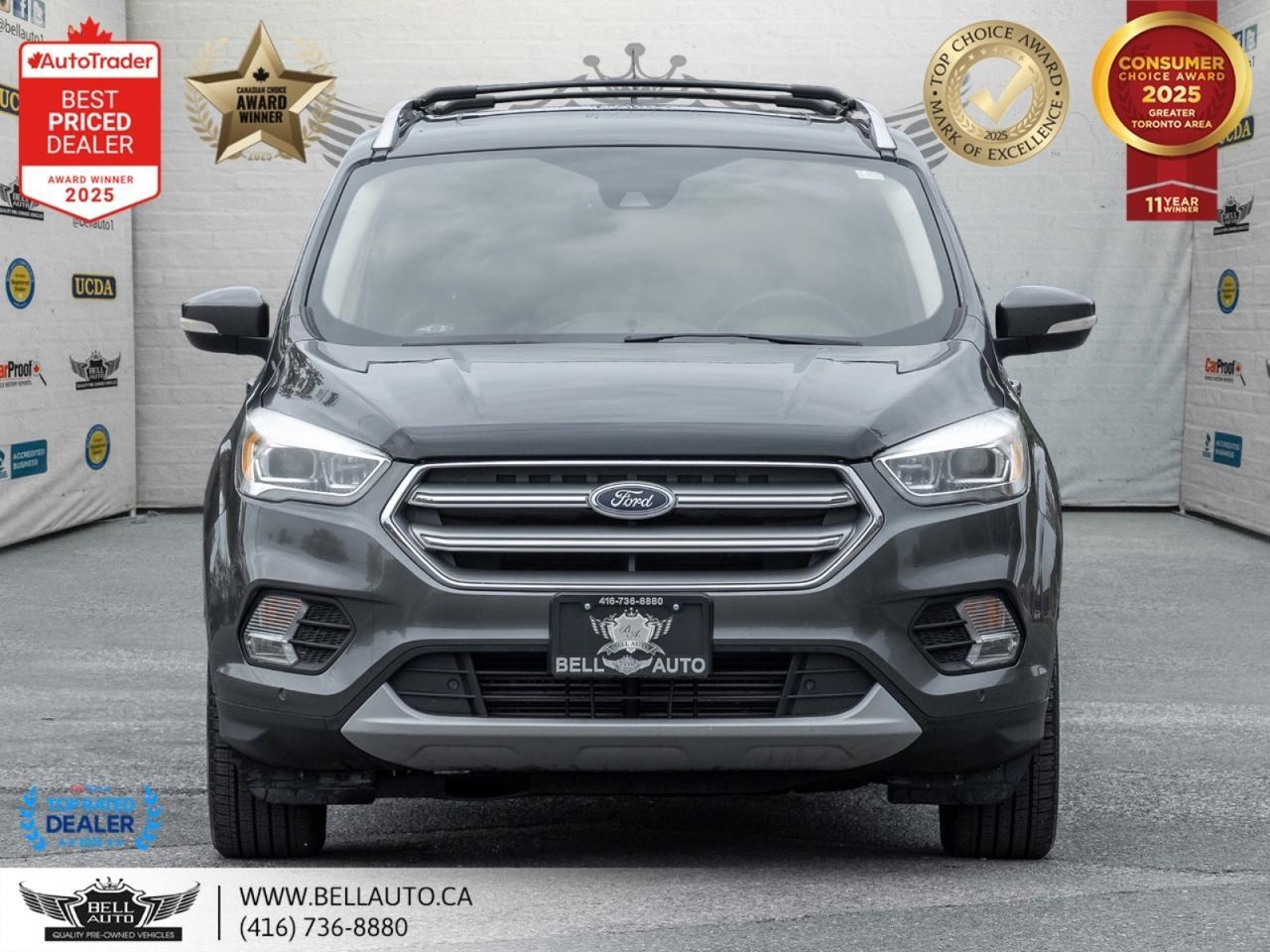 2017 Ford Escape Titanium | NAVI | B.CAM | PANO | HTD LTHR SEATS | NOACCIDENT Toronto ON