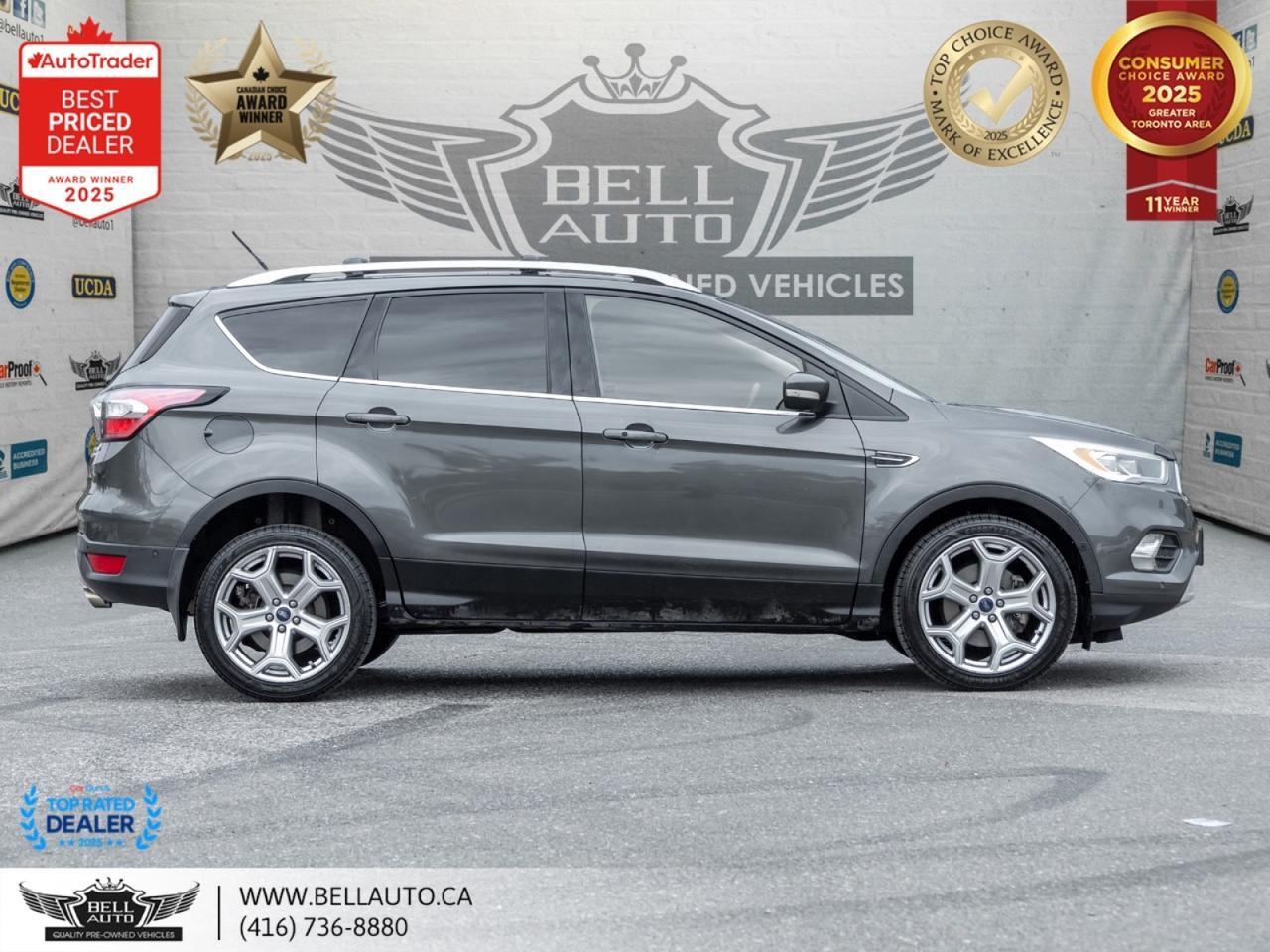 2017 Ford Escape Titanium | NAVI | B.CAM | PANO | HTD LTHR SEATS | NOACCIDENT Toronto ON