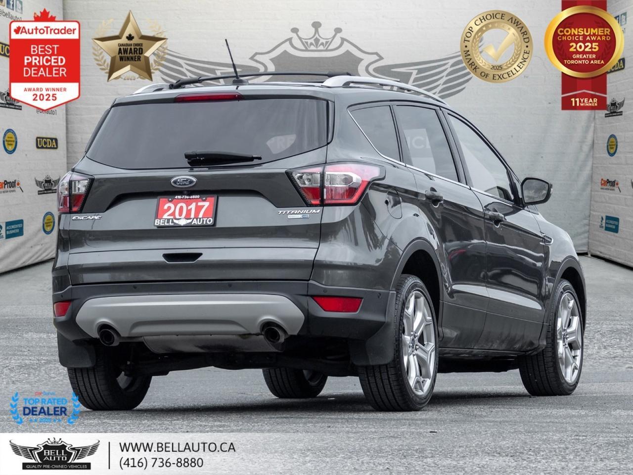 2017 Ford Escape Titanium | NAVI | B.CAM | PANO | HTD LTHR SEATS | NOACCIDENT Toronto ON