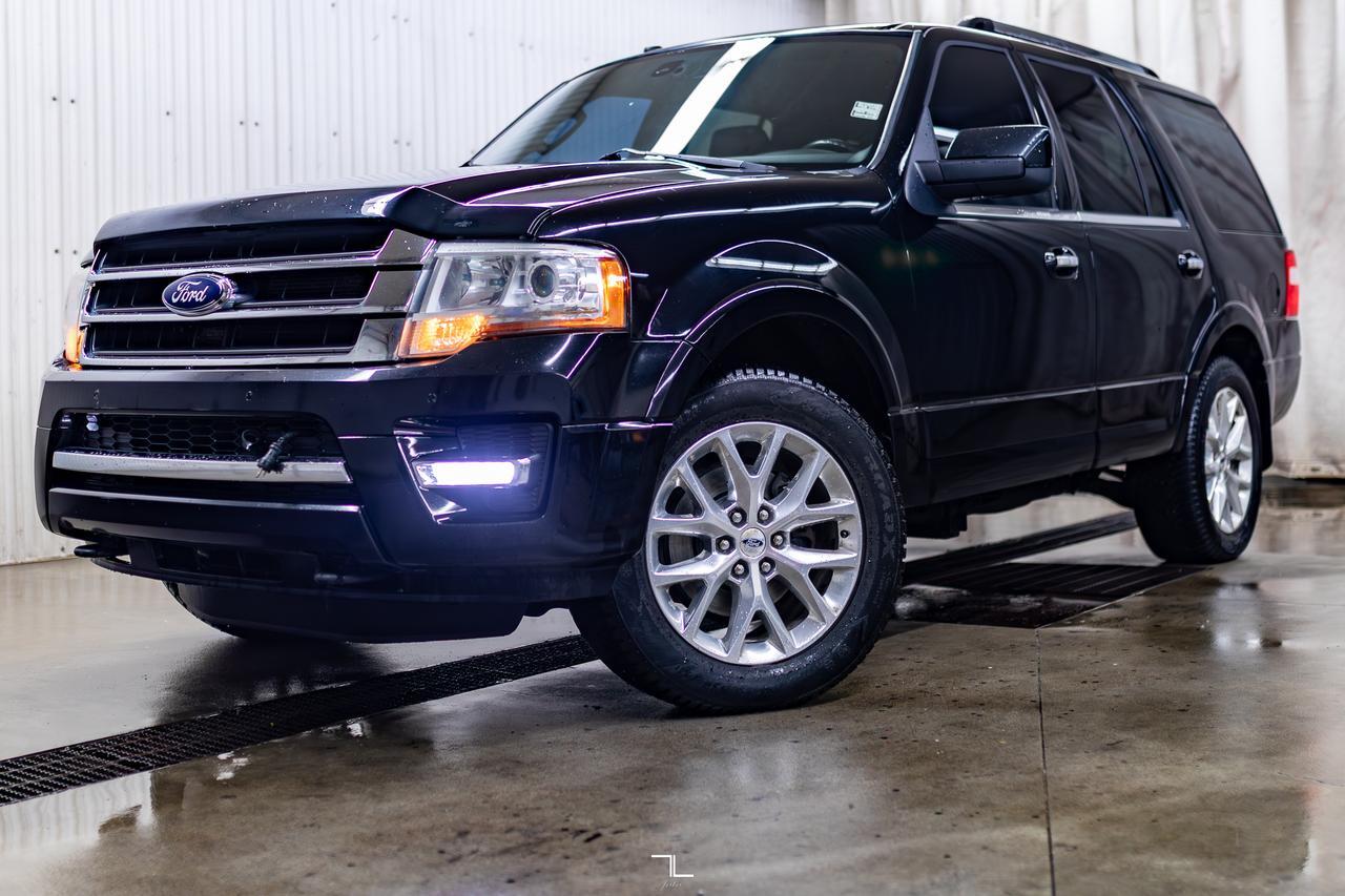 2017 Ford Expedition AWD Limited Leather Roof Nav BCam Red Deer AB