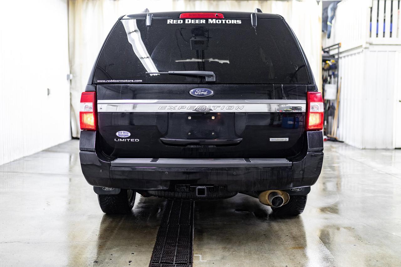 2017 Ford Expedition AWD Limited Leather Roof Nav BCam Red Deer AB
