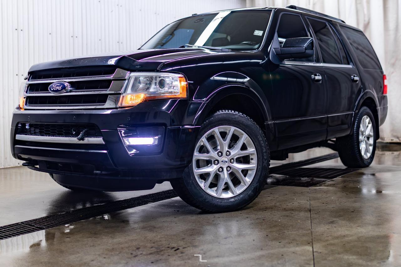 2017 Ford Expedition AWD Limited Leather Roof Nav BCam Red Deer AB