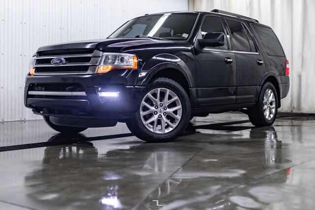 2017 Ford Expedition AWD Limited Leather Roof Nav BCam Red Deer AB