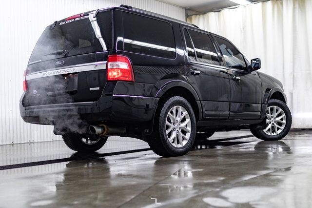 2017 Ford Expedition AWD Limited Leather Roof Nav BCam Red Deer AB