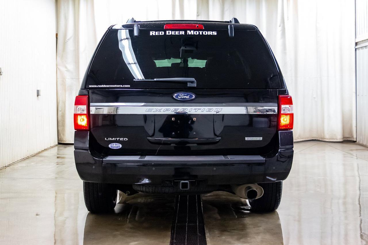 2017 Ford Expedition AWD Limited Leather Roof Nav BCam Red Deer AB