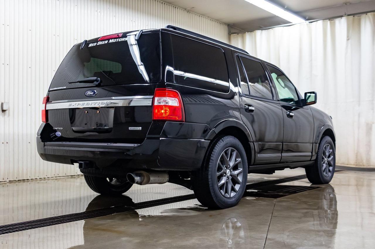 2017 Ford Expedition AWD Limited Leather Roof Nav BCam Red Deer AB