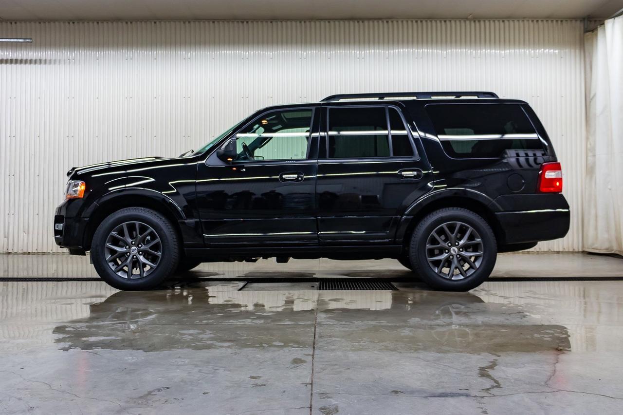 2017 Ford Expedition AWD Limited Leather Roof Nav BCam Red Deer AB