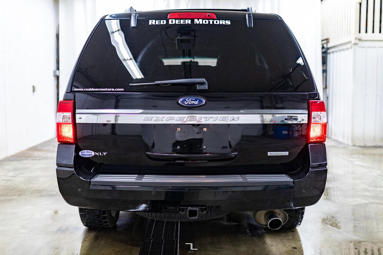 2017 Ford Expedition AWD XLT Luxury Edition Leather Roof BCam Red Deer AB