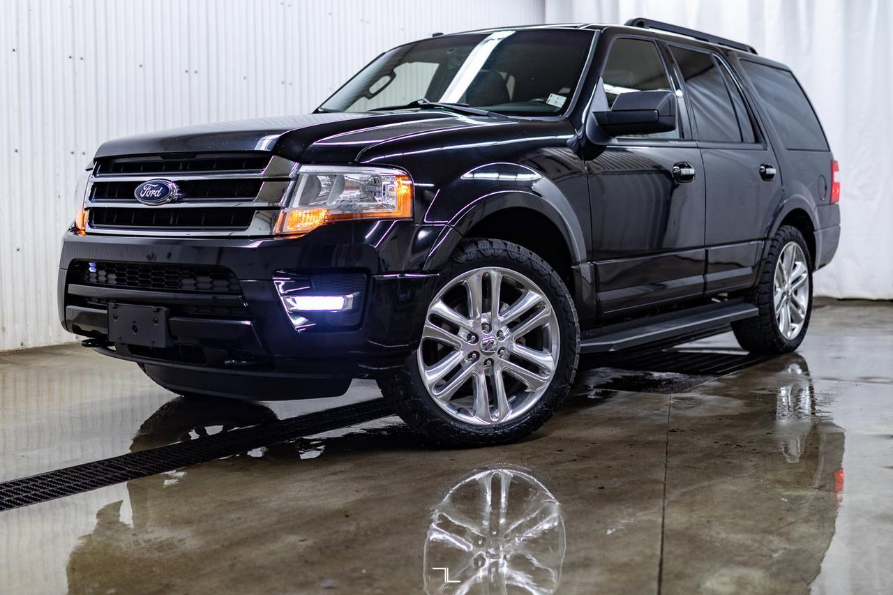 2017 Ford Expedition AWD XLT Luxury Edition Leather Roof BCam Red Deer AB