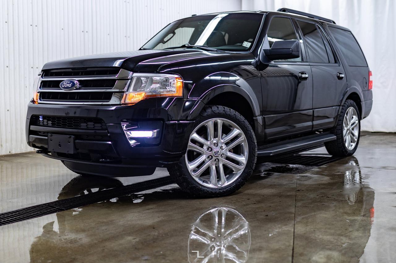 2017 Ford Expedition AWD XLT Luxury Edition Leather Roof BCam Red Deer AB
