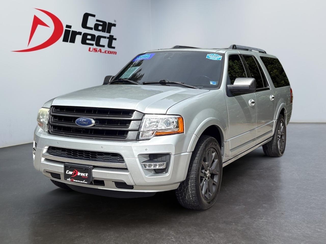 2017 Ford Expedition EL Limited, POWER RUNNING BOARDS, POWER LIFTGATE, SUNROOF, BLIND SPOT ALERT, REMOTE START, CAPTAINS CHAIRS, POWER 3RD ROW, HEATED & VENTILATED SEATS, APPLE CARPLAY/ANDROID AUTO, EXPLORE YOUR EXPEDITION!