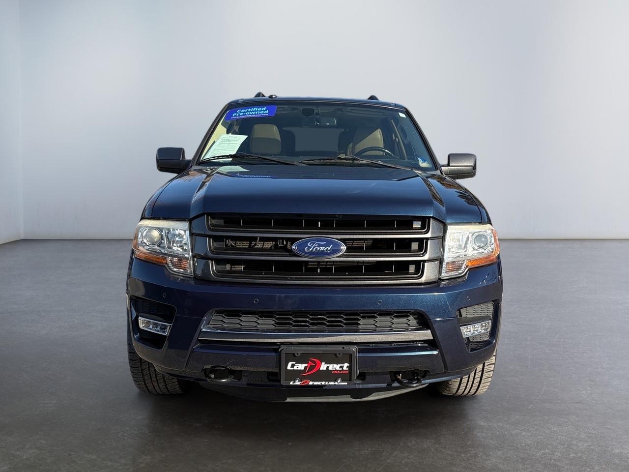 2017 Ford Expedition Limited, POWER LIFTGATE, BLIND SPOT ALERT, LANE KEEP ASSIST, SUNROOF, HEATED STEERING WHEEL & FRONT/REAR SEATS, POWER 3RD SEATS, CAPTAINS CHAIRS, LOW MILES, RIDE IN ADVENTURE!