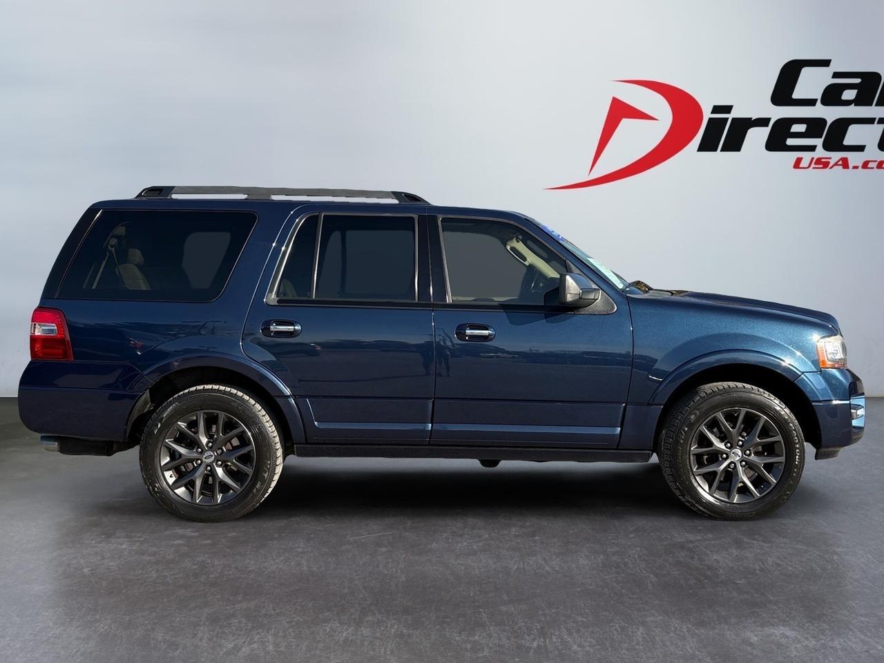 2017 Ford Expedition Limited, POWER LIFTGATE, BLIND SPOT ALERT, LANE KEEP ASSIST, SUNROOF, HEATED STEERING WHEEL & FRONT/REAR SEATS, POWER 3RD SEATS, CAPTAINS CHAIRS, LOW MILES, RIDE IN ADVENTURE! Virginia Beach VA