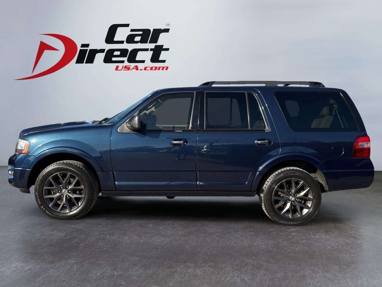 2017 Ford Expedition Limited, POWER LIFTGATE, BLIND SPOT ALERT, LANE KEEP ASSIST, SUNROOF, HEATED STEERING WHEEL & FRONT/REAR SEATS, POWER 3RD SEATS, CAPTAINS CHAIRS, LOW MILES, RIDE IN ADVENTURE! Virginia Beach VA