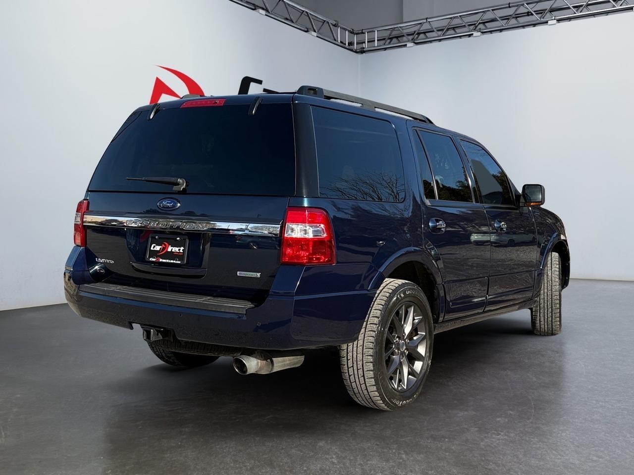 2017 Ford Expedition Limited, POWER LIFTGATE, BLIND SPOT ALERT, LANE KEEP ASSIST, SUNROOF, HEATED STEERING WHEEL & FRONT/REAR SEATS, POWER 3RD SEATS, CAPTAINS CHAIRS, LOW MILES, RIDE IN ADVENTURE! Virginia Beach VA