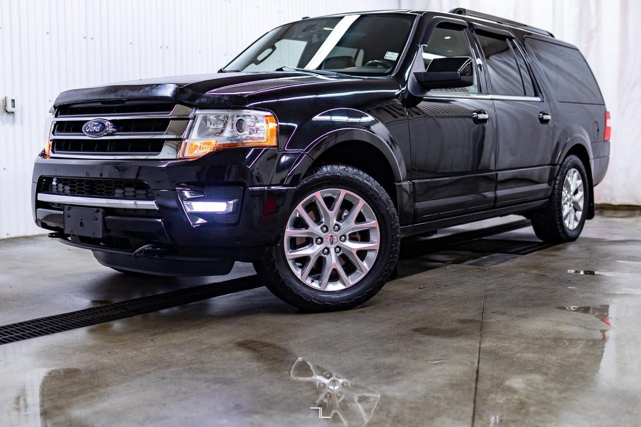 2017 Ford Expedition Max 4x4 Limited Leather Roof Nav BCam Red Deer AB