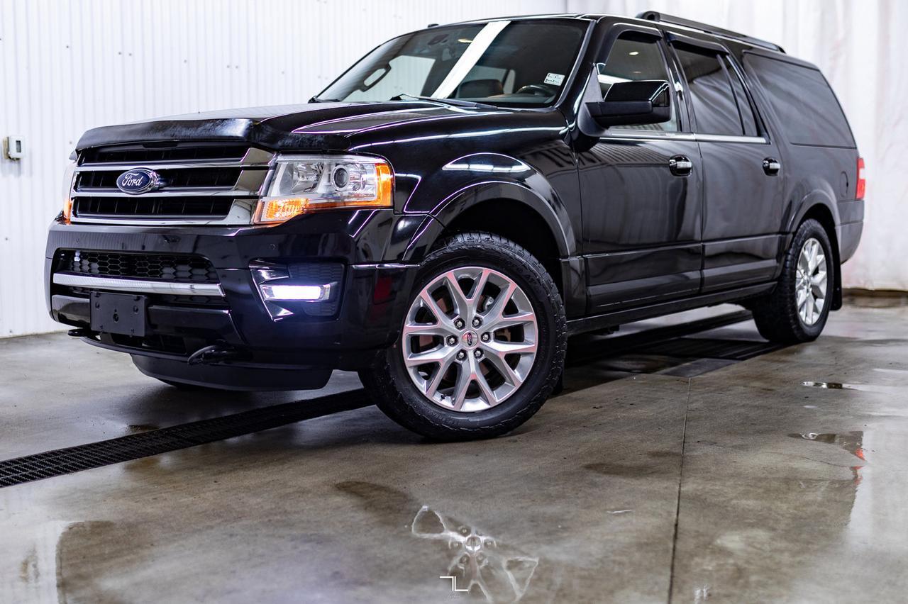 2017 Ford Expedition Max 4x4 Limited Leather Roof Nav BCam Red Deer AB