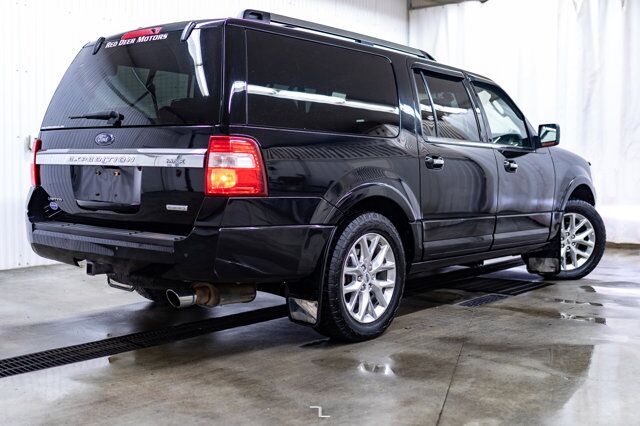 2017 Ford Expedition Max 4x4 Limited Leather Roof Nav BCam Red Deer AB