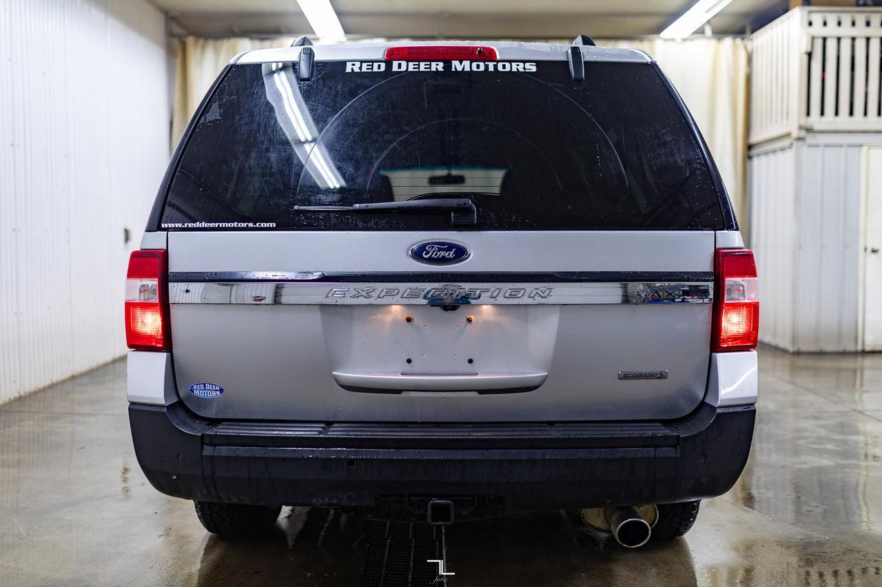 2017 Ford Expedition Max 4x4 XLT BCam 3rd Row Red Deer AB