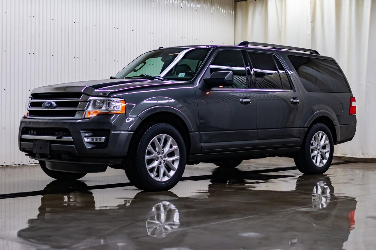 2017 Ford Expedition Max AWD Limited Leather Roof Nav BCam Red Deer AB