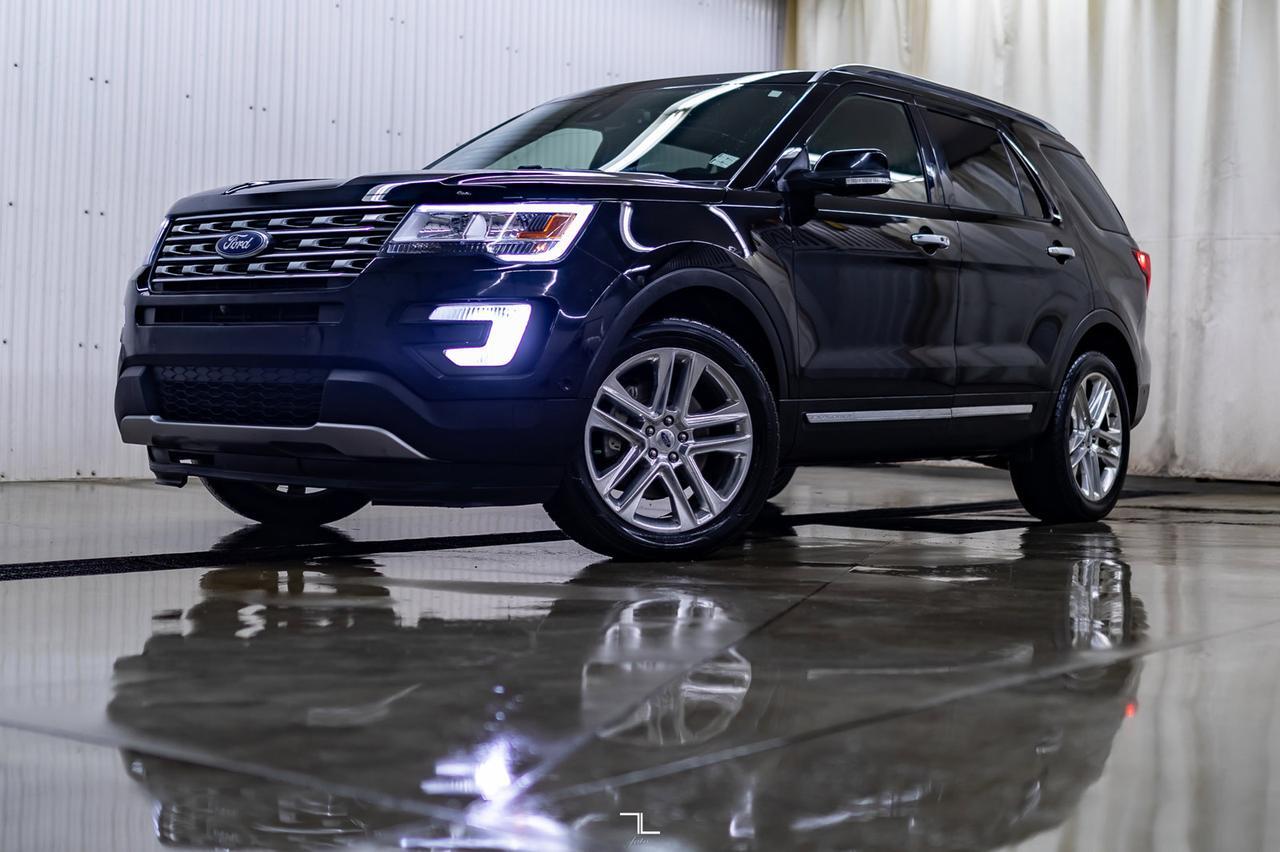 2017 Ford Explorer AWD Limited Leather Roof Nav BCam Red Deer AB