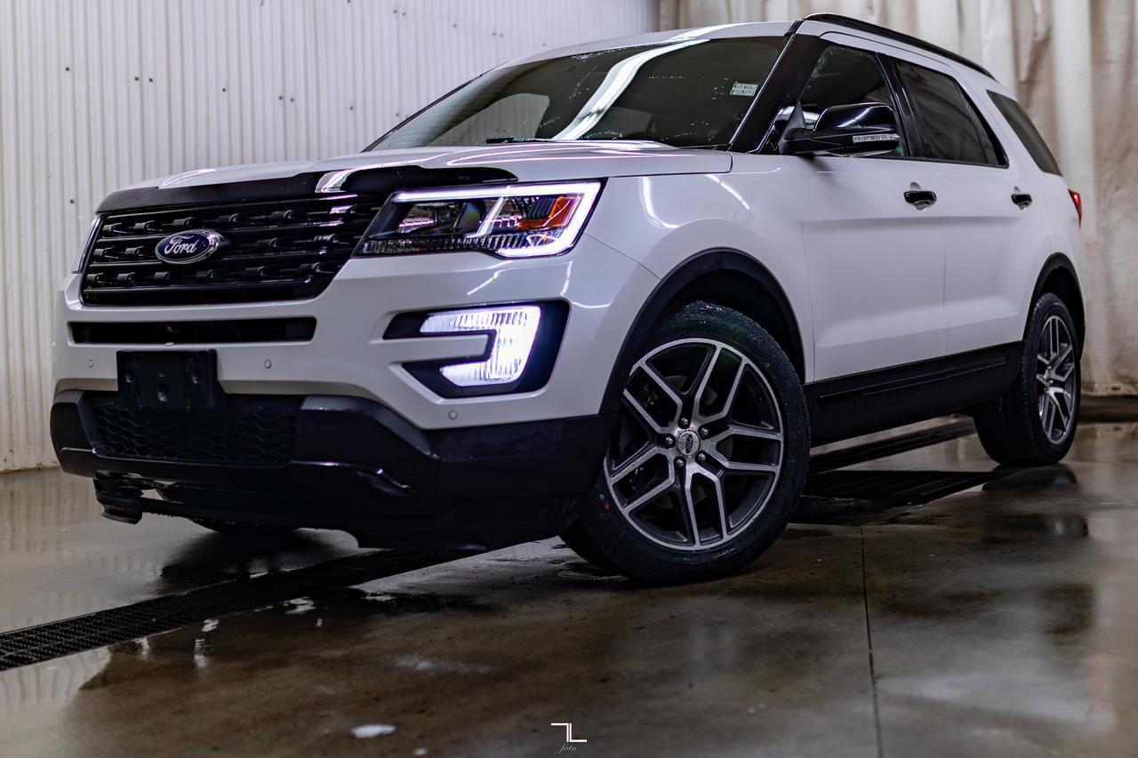 2017 Ford Explorer AWD Sport Leather Roof Nav BCam Red Deer AB