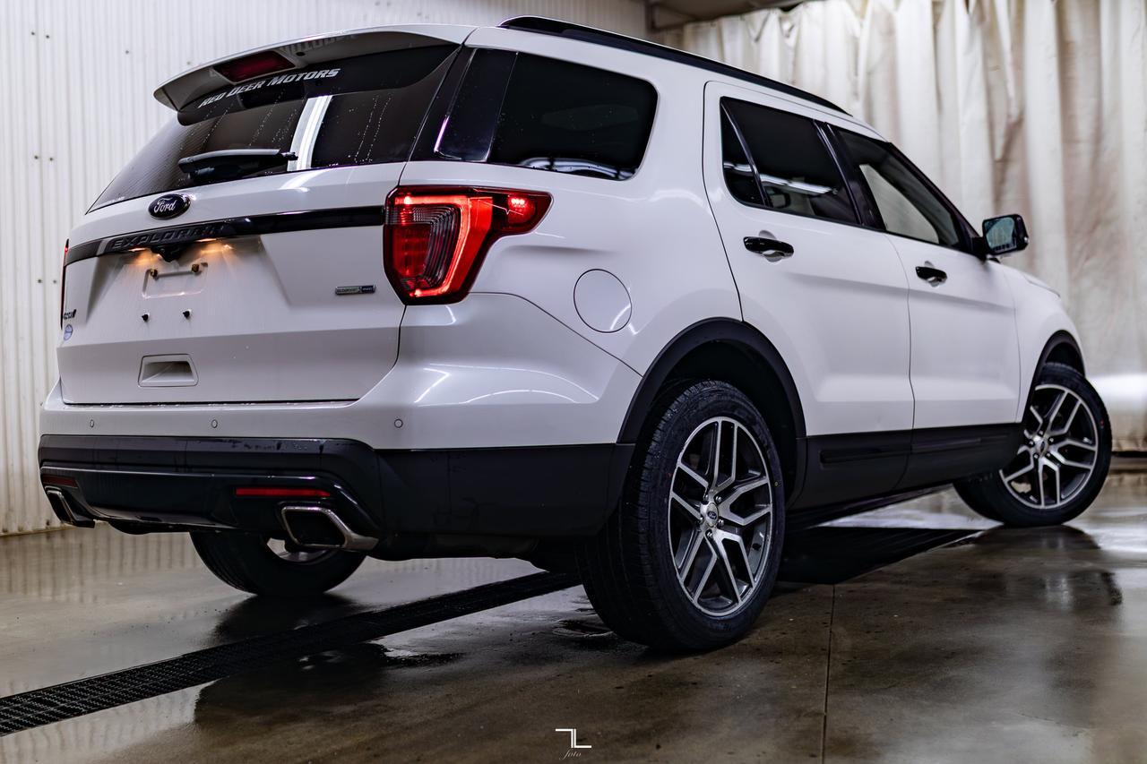 2017 Ford Explorer AWD Sport Leather Roof Nav BCam Red Deer AB