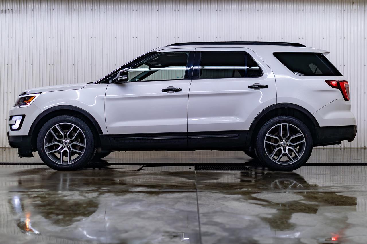 2017 Ford Explorer AWD Sport Leather Roof Nav BCam Red Deer AB