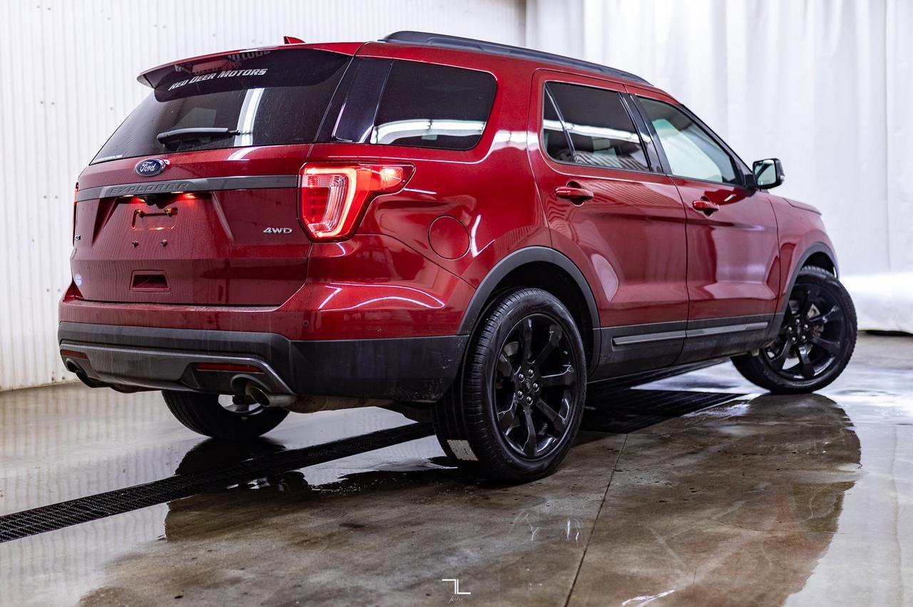 2017 Ford Explorer AWD XLT Leather Roof Nav BCam Red Deer AB