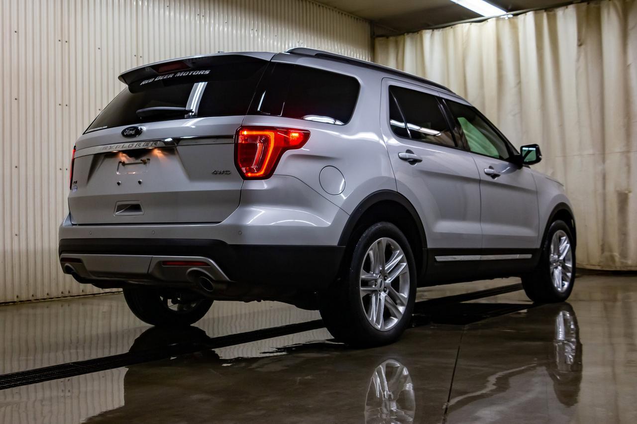 2017 Ford Explorer AWD XLT Leather Roof Nav BCam Red Deer AB