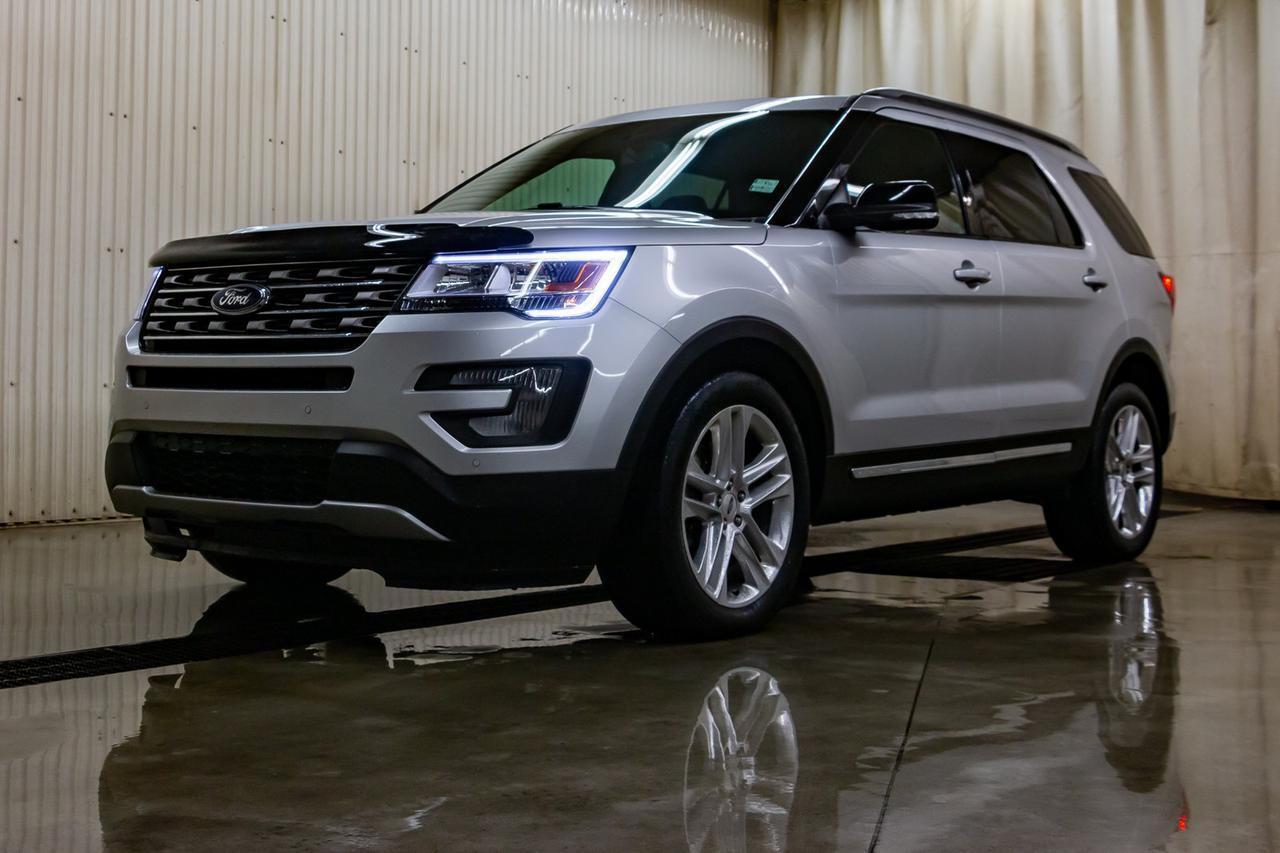 2017 Ford Explorer AWD XLT Leather Roof Nav BCam Red Deer AB