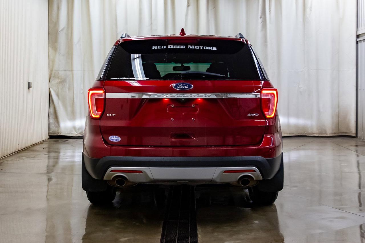 2017 Ford Explorer AWD XLT Nav BCam 3rd Row Red Deer AB