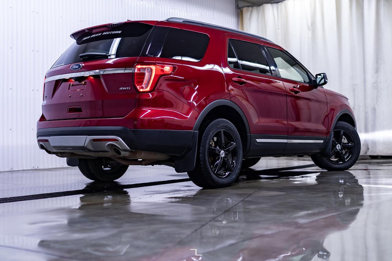 2017 Ford Explorer AWD XLT Nav BCam Third Row Red Deer AB
