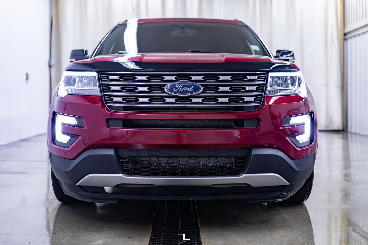 2017 Ford Explorer AWD XLT Nav BCam Third Row Red Deer AB