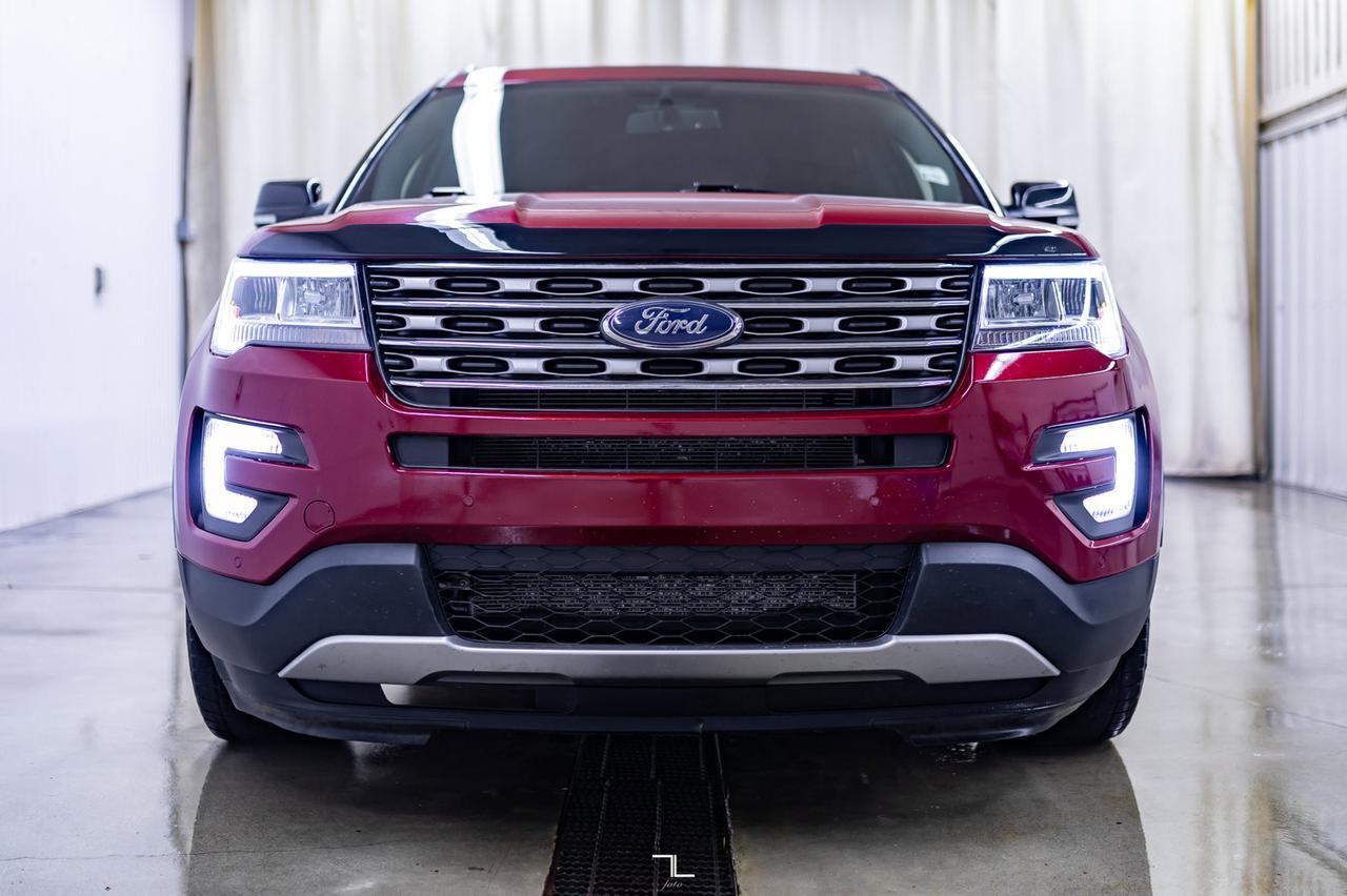 2017 Ford Explorer AWD XLT Nav BCam Third Row Red Deer AB