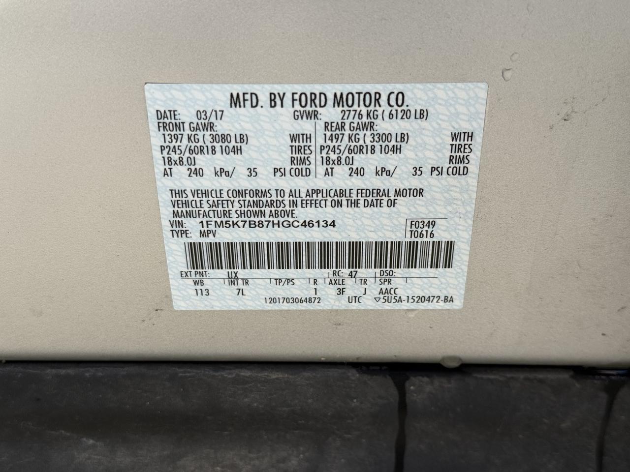 2017 Ford Explorer Base Crestwood KY